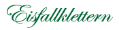 Eisfallklettern